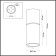 Ceiling lamp Duetta IP20 GU10 50W