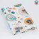 Oilcloth 50*70 cm., Art. 0051, with a pattern "Owls", without a edging, color mix