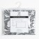 Pillow Pillowcase Ethel "Ongel Silver (View 2), 50x70 cm - 2 pcs, 100% cotton, Poplin