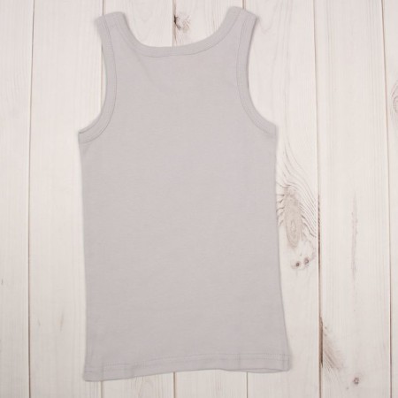 T-shirt for a boy, height 110-116 cm (60), color gray CAK 2278-5