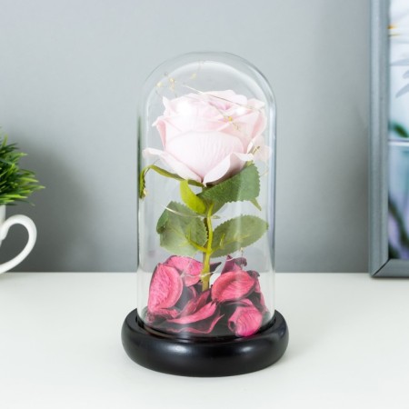 Spinker Sales "Pink Rose" LED 3AAA 8x8x17 cm Risalux
