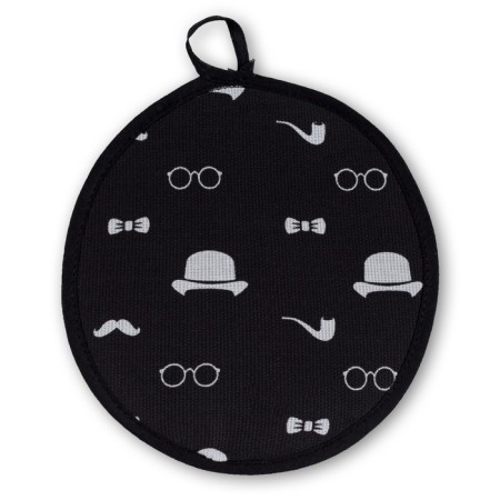 Kitchen set 3 pr. "Gentleman", apron 60x70 cm, tack 20x20 cm, towel 35x60 cm-7