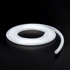 Silicone compressor tube for the compressor, Ø 4 mm, 1 m, matte
