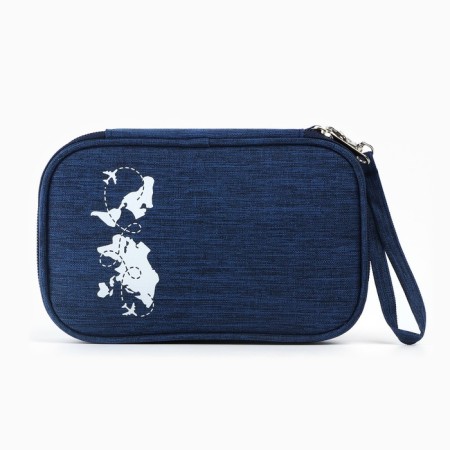 Organizer for the documents “Travel is always a good idea”, Blue, 19 x 13 cm.-1