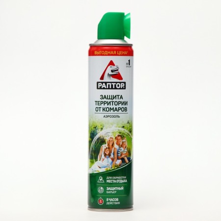 Aerosol from mosquitoes "Raptor", 400 ml