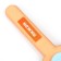 Pucrhester plastic "cat" with self -cleaning function, 8.5 x 20 cm, orange