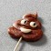 Handmade lollipatoes "Brownie" 30 g, mix
