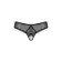 Panties with lace insert Softline Collection, Black Color, M/L size