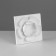 Gypsum figure ornament: a jug, 20.5 x 20.5 x 6 cm