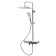 Shower system Wasserkraft A11301, tropical shower, thermostat, hand watering can, chrome