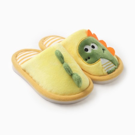 Baby slippers, size 28-29, yellow color-4