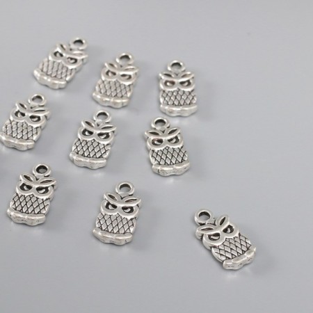 Decor for creativity Metal "Little Filin" mix silver 1x0.7 cm