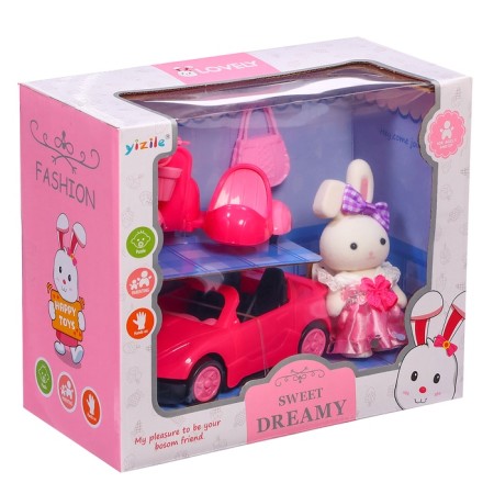Set with a pet "animals. Automobile"-13