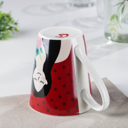 Porcelain shade "Girl", 320 ml-2