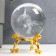 Souvenir glass "Little Prince" d = 6 cm openwork stand 8.5x6x6 cm
