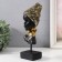 Souvenir Polystone Bust "African in a gold scarf" 23.5x10x7 cm