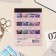 The calendar torn on the magnet "Symbol of the year - 3" 2025, 10 x 13.5 cm