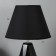Board lamp 16873/1BK E14 40W Black 23x23x36 cm Risalux