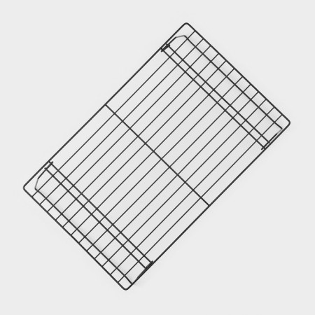Ground for glazing and cooling confectionery, 3 tiers, 40.5 × 25 cm, black color-6