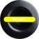 Massage roller Bradex SF 0828, folding, yellow