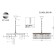 Suspended chandelier ST LUCE. SL1624.203.08. Ercolano. 6x40 W, E14, 55x55x18 cm, Shampan