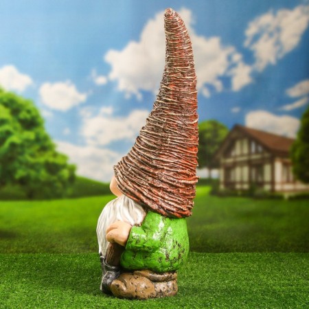 Garden figure "Gnome of Athanasius with a spatula" 53x24x18cm-2