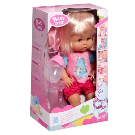 Pups functional "My baby" drinks, pisses, with accessories-8