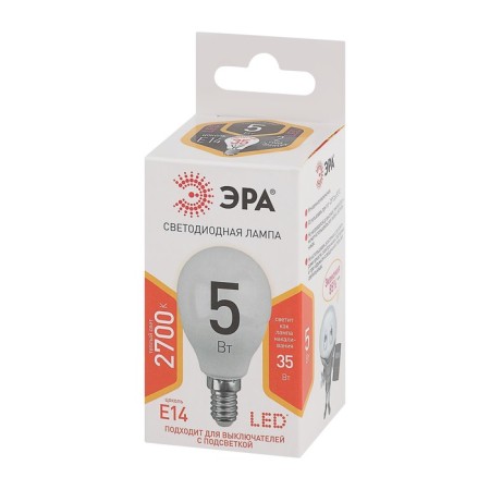 LED LED era Standard "Shar", 5 W, E14, 400 lm, 2700k, glow warm white-2