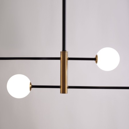 Freya FR5376CL-04B SPHIRITY, 980x130x580 mm ceiling lamp, G9, 4x30W, black color-8