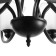 Chandelier 2716/6 E27 40W Black 80x80x55-85 cm Bayerlux