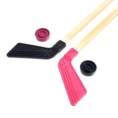 Set 2 hockey clubs 80 cm, 2 washers-3