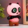 Night Panda Led RGB from 3xlr44 7x7x111cm Risalux batteries