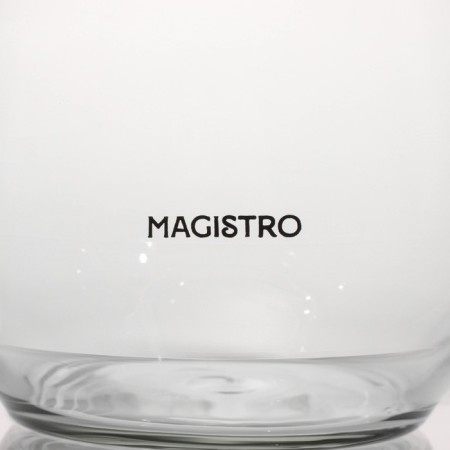 Glass teapot Magistro "Shaidy", 350 ml, with metal sieve, plastic flask-3