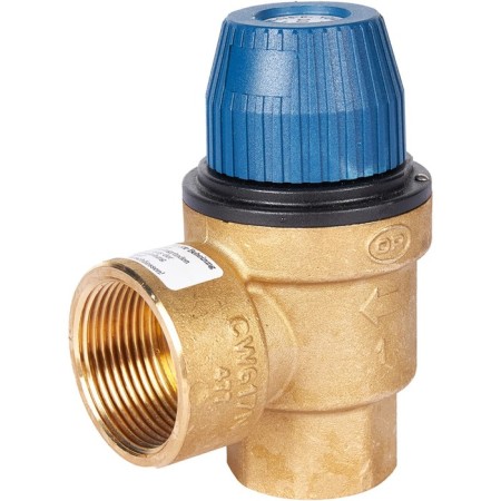 Safety valve SVS-0030-010025, for water supply systems, 1 "x1 1/4", 10 bar