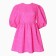 Women's dress with a neckline on the back MIST, p. S, pink