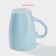 Ceramic share mug "Pastel", 280 ml, blue color