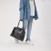 Luggage bag, external pocket, graphite color