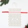 Gift bag "New Year's Pattern", 22 x 32 cm