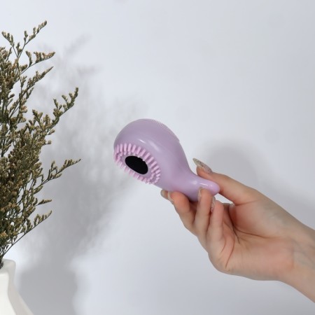 Washing brush "Kit", silicone and foam rubber, 9.8 cm, color mix-1