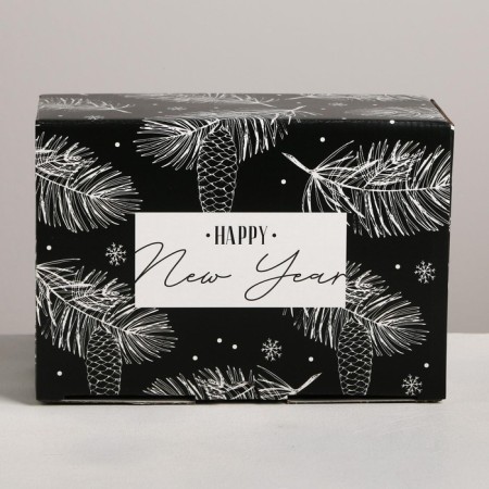 Folding box "New Year", 22 x 15 x 10 cm, new year-4