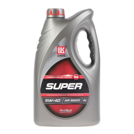 Motor oil LUKOIL Super 5W-40, 4 L 3471800