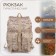 Tourist backpack, 55 liters, cord department, 3 outer pockets, ZFTS, beige color