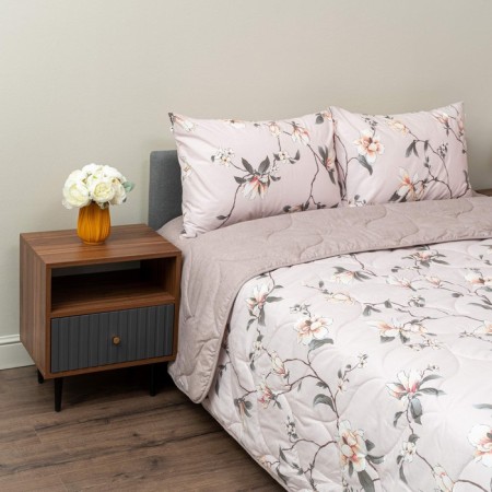 Set 1.5 joint venture: blanket 145x220 cm, sheet 150x220 cm, pillowcases 50x70 cm - 1 pcs