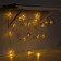 Garland “thread” 4 m with nozzles “stars”, ip20, transparent thread, 20 LED, glow warm white, 8 modes, 220 V