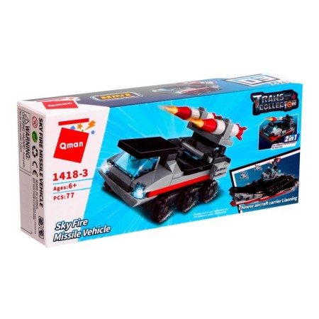 Designer Military zone "Combat transport. Skyfire missile machine, 77 parts-1