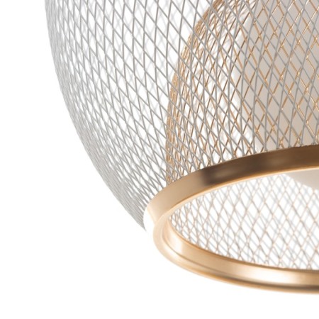 Bayerlux lamp "Maura" E27 40W white-gold 40x40x32-132cm-6