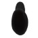 Women's boots, black color, size 39 (27 cm)