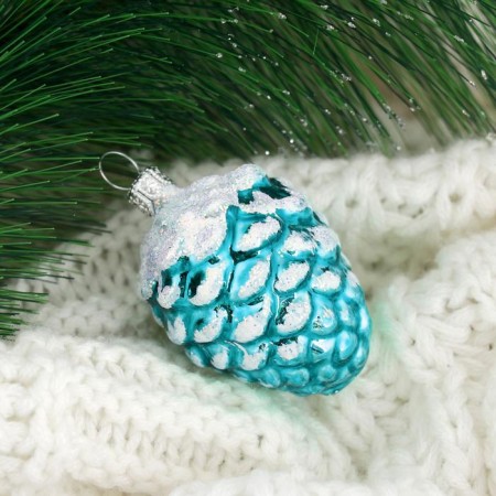 Christmas tree toy "Kedrovaya bump" -2, h-5.2 cm, mix-1