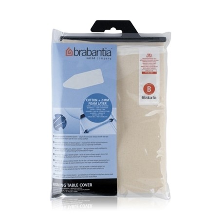 Brabantia Perfectfit, 2 mm foam, ecrew print, size 124x38 cm,-1