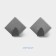 Metal hooks self -adhesive savanna "rhombus", 2 pcs
